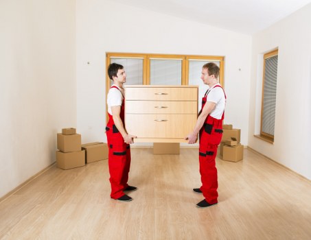 Local team collecting bulky furniture in central Westminster